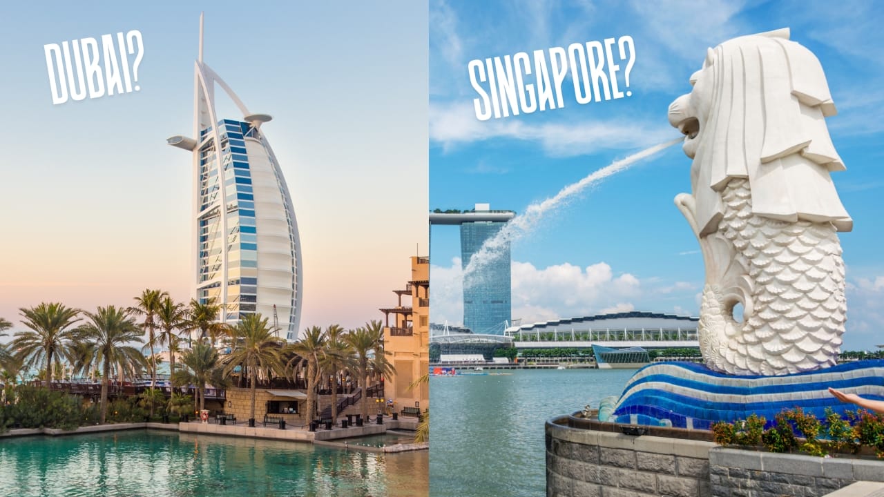 Dubai vs Singapore Tour Packages