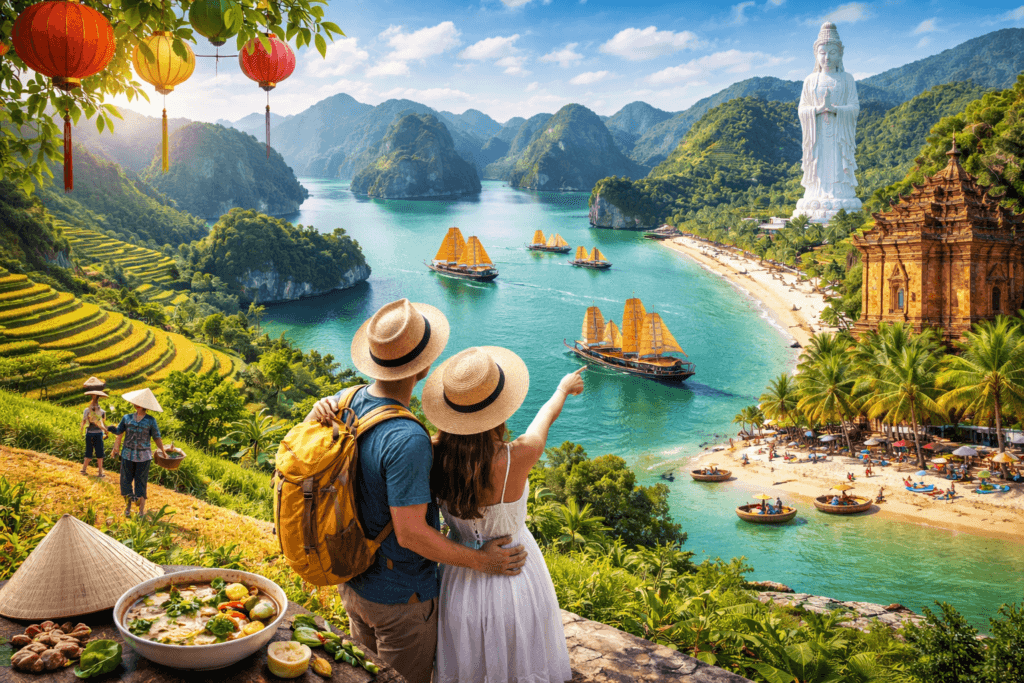 Vietnam budget travel destination 2026 Ha Long Bay scenic view